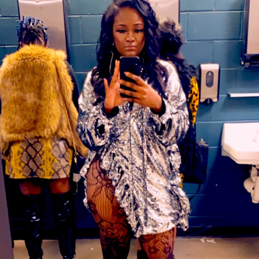 Sexy sequin dress